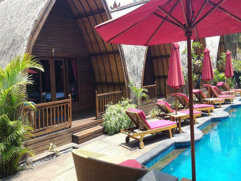 D'Wahana Resort Gili Trawangan Esterno foto